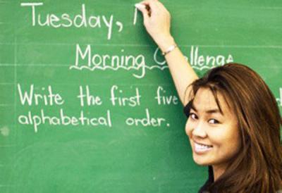 Giáo viên dạy tiếng anh